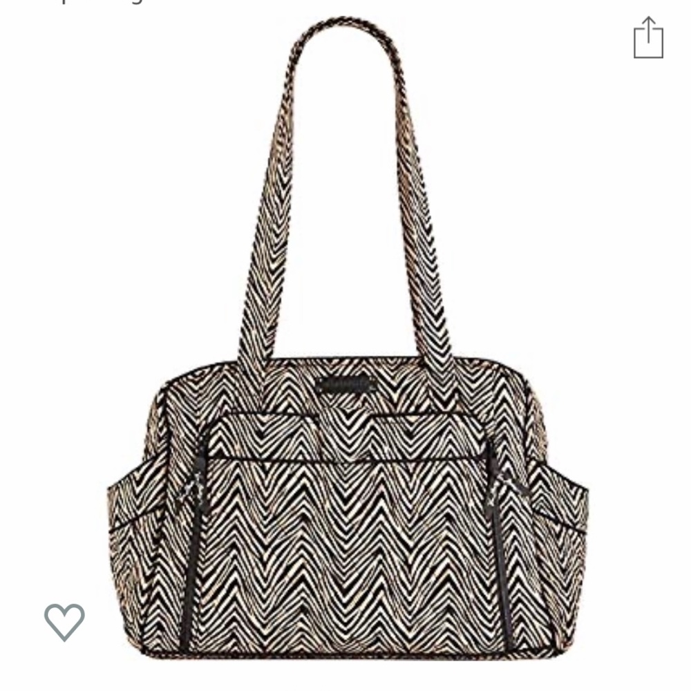 Vera Bradley Chevron Patterned Diaper Bag